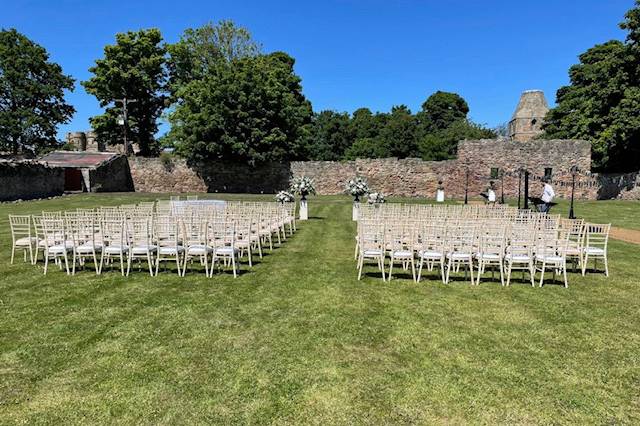 Outdoor wedding ceremonies