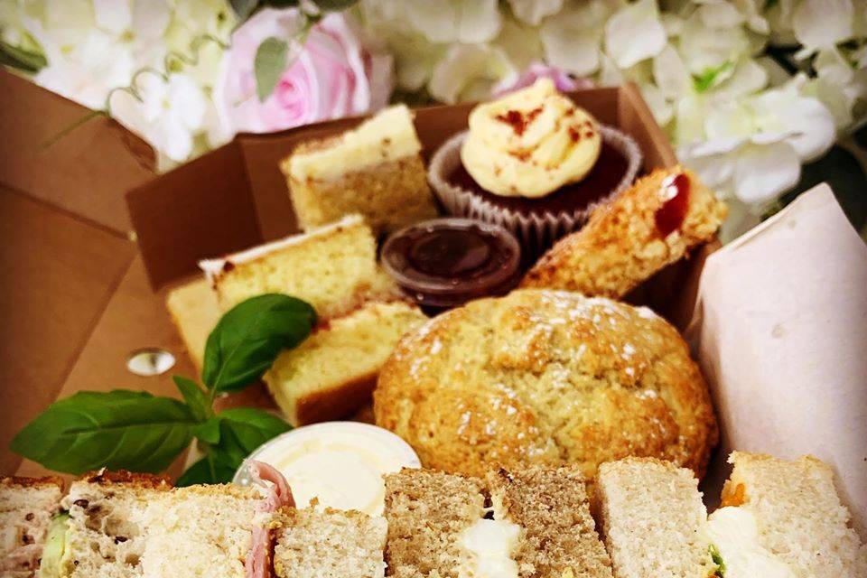 Afternoon teas delivered