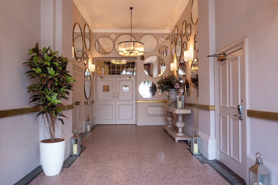 Entrance to the ballroom