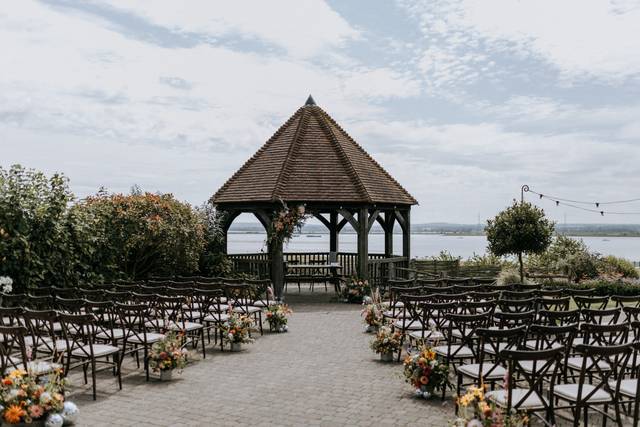 Coastal outdoor ceremony Kent