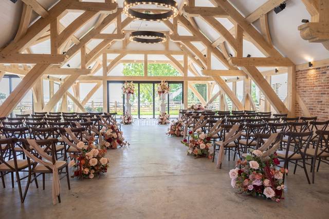 Spring Barn ceremony