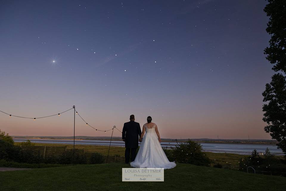 Barn wedding venue exterior