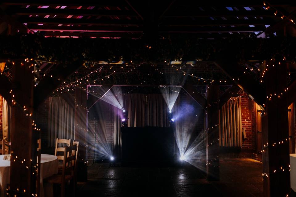 The Oak Barn evening reception