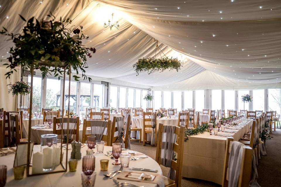 Oak Barn ceremony