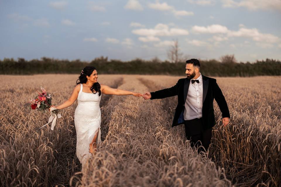 Country wedding Kent