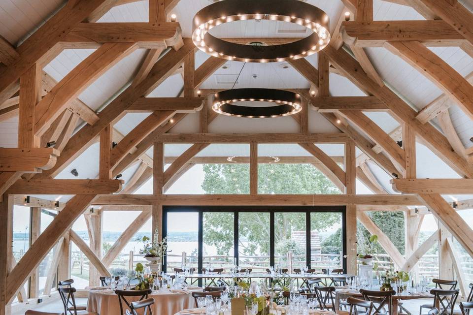 Spring Barn Wedding Breakfast