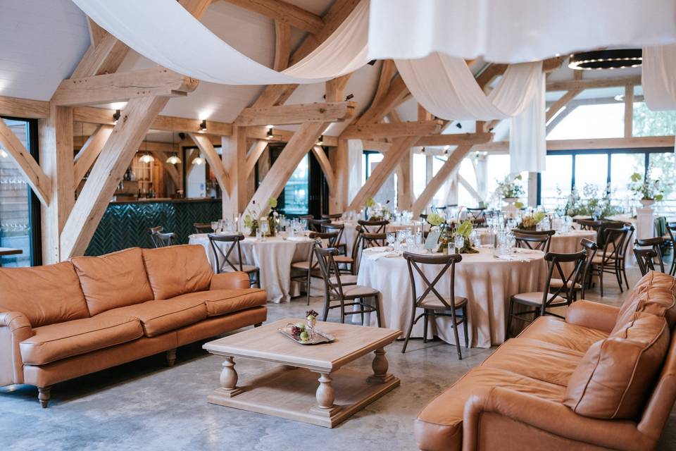 Spring Barn Wedding Breakfast