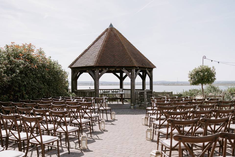 Oak Gazebo ceremony