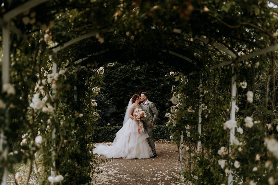 Our rose arch