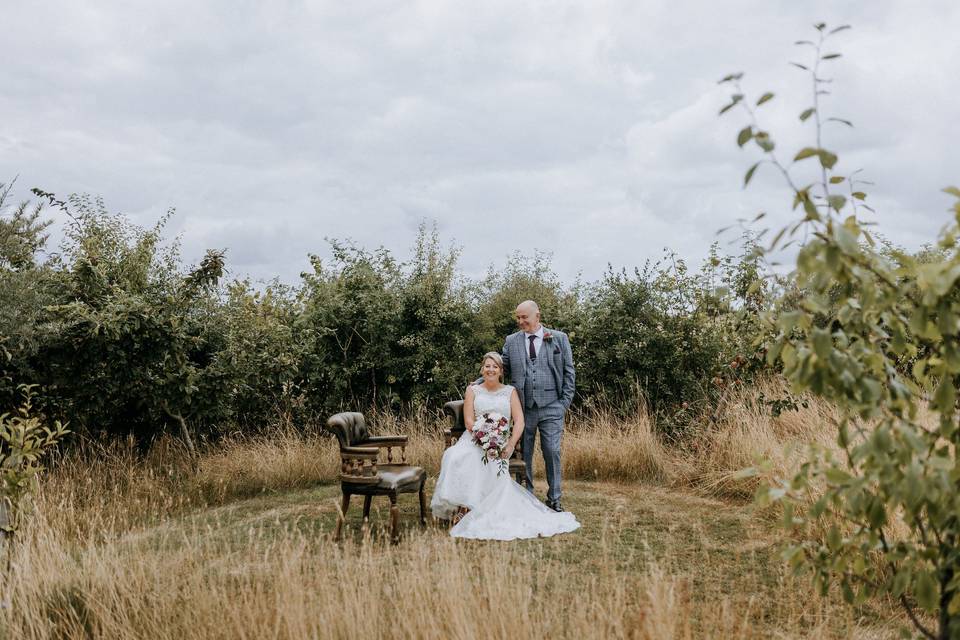 Oak Barn ceremony