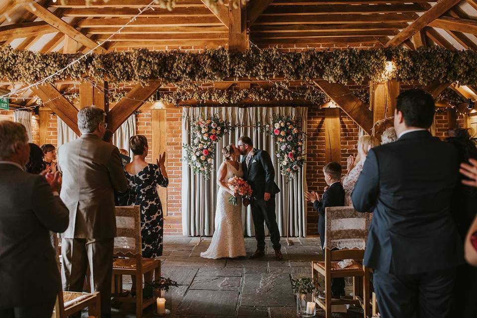 The Oak Barn Ceremony