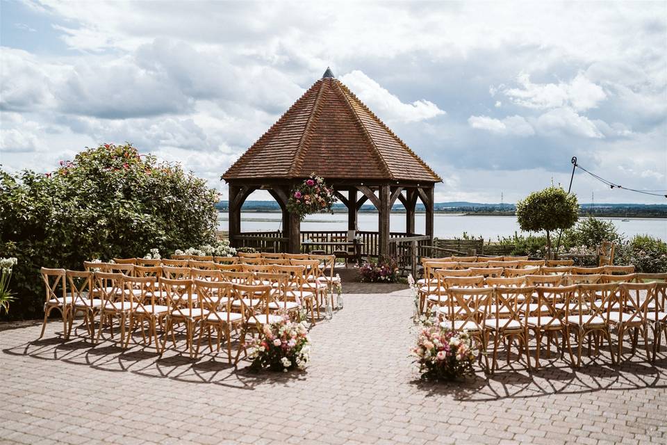 Views from the Oak Gazebo