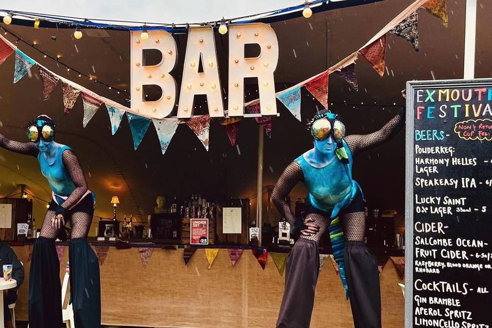 Festival Themed Bar
