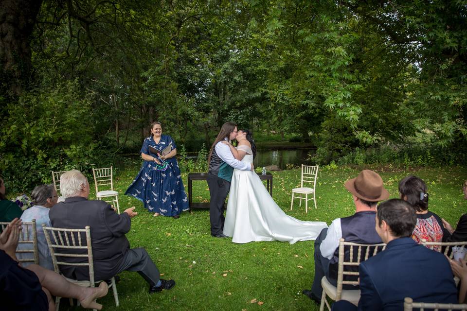 Rustic rural wedding