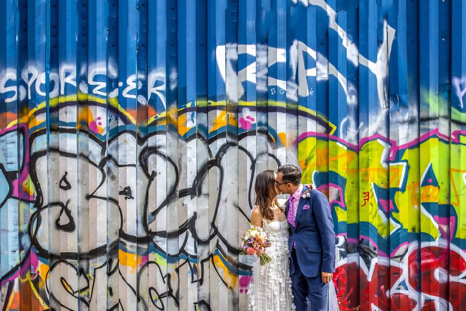 Urban wedding Hackney