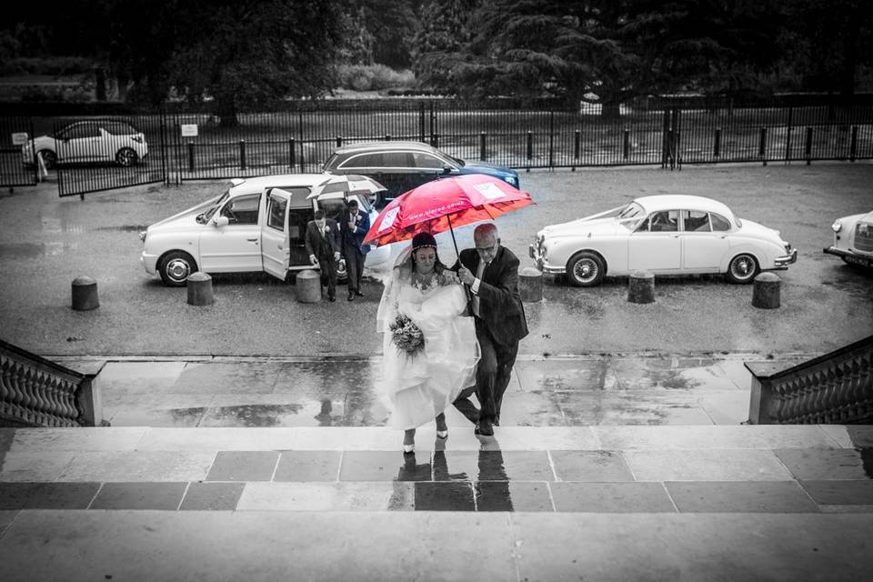 Wet day at Danson House