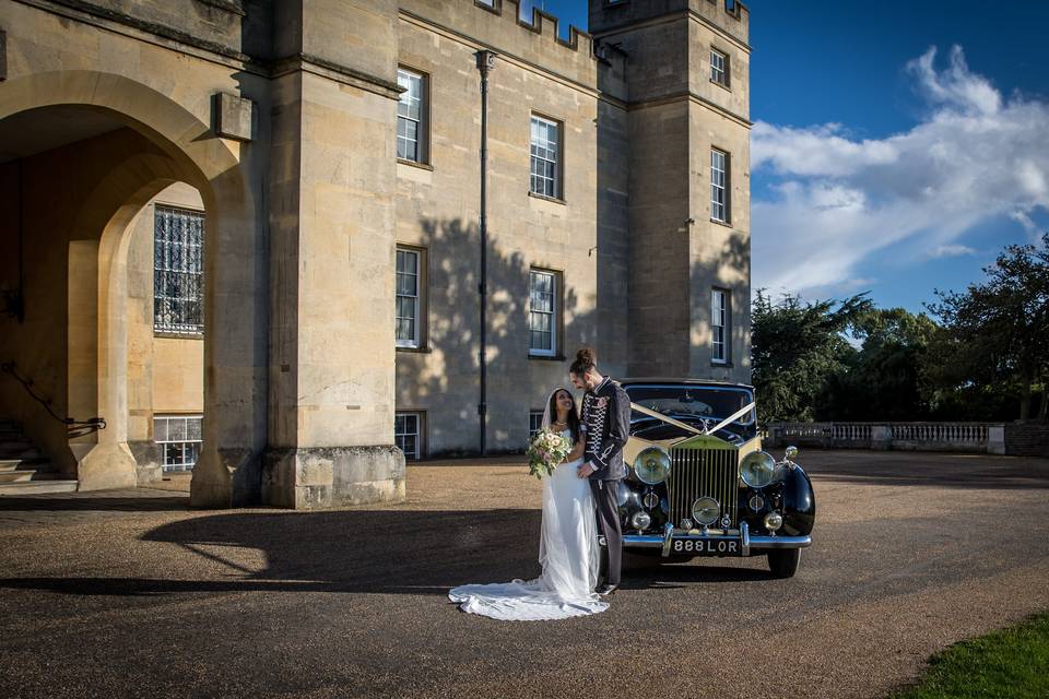 Bride & groom Syon House