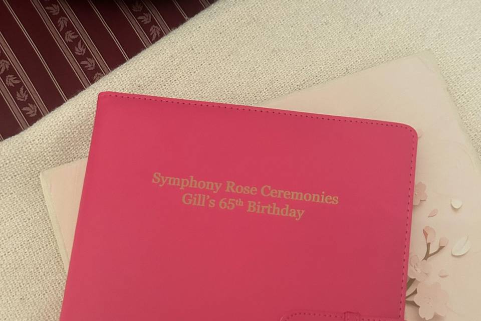 Gifted Ceremony Script