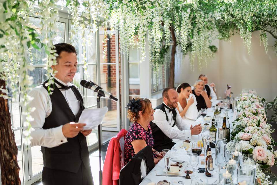 Best man's speech