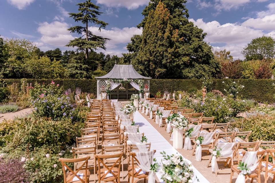 Ceremony at The Coach House