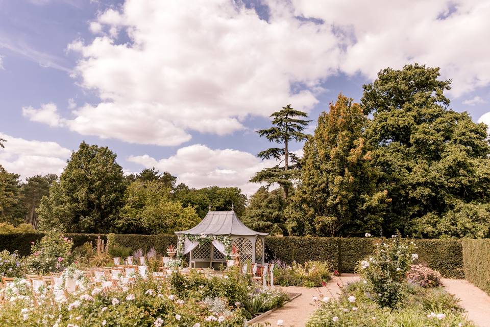 The gardens at The Coach House