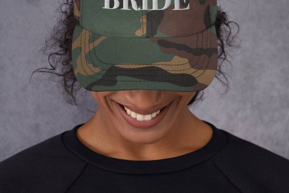 Bride baseball cap