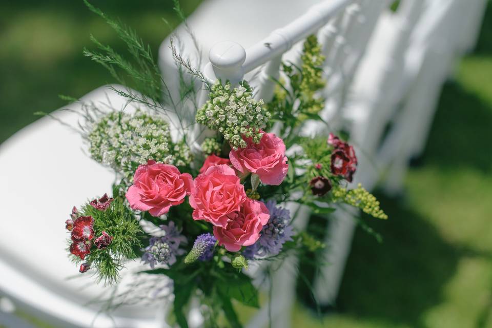 Flowers for the 'I-do' event