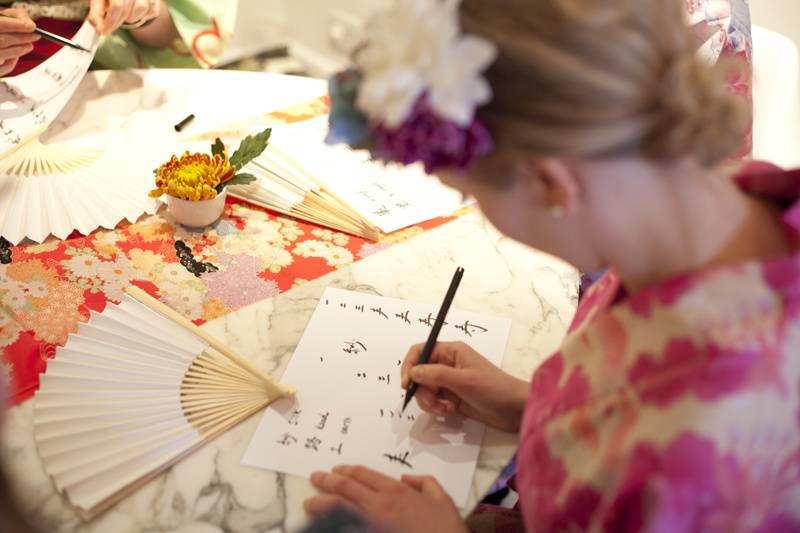 Calligraphy workshop