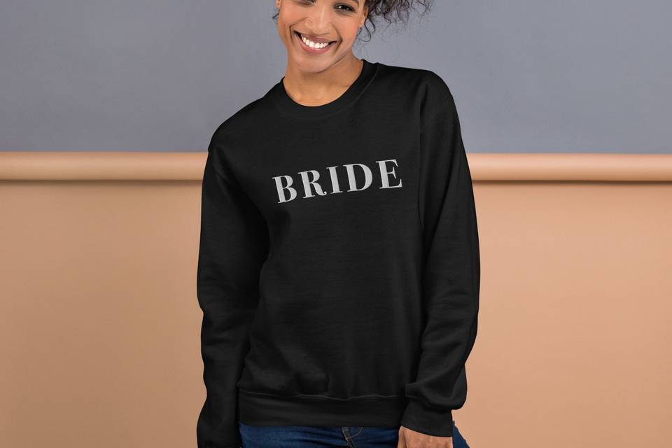 Bride sweatshirt