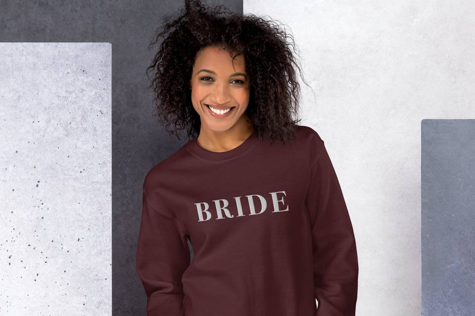 Bride sweatshirt