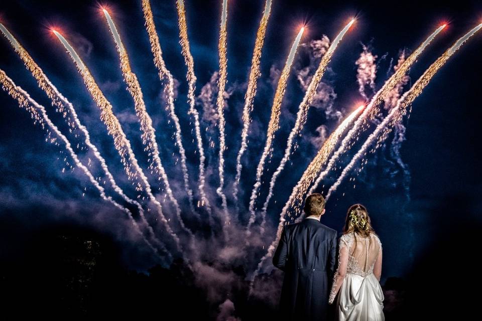 Fireworks - Creating Diamonds Wedding Photography