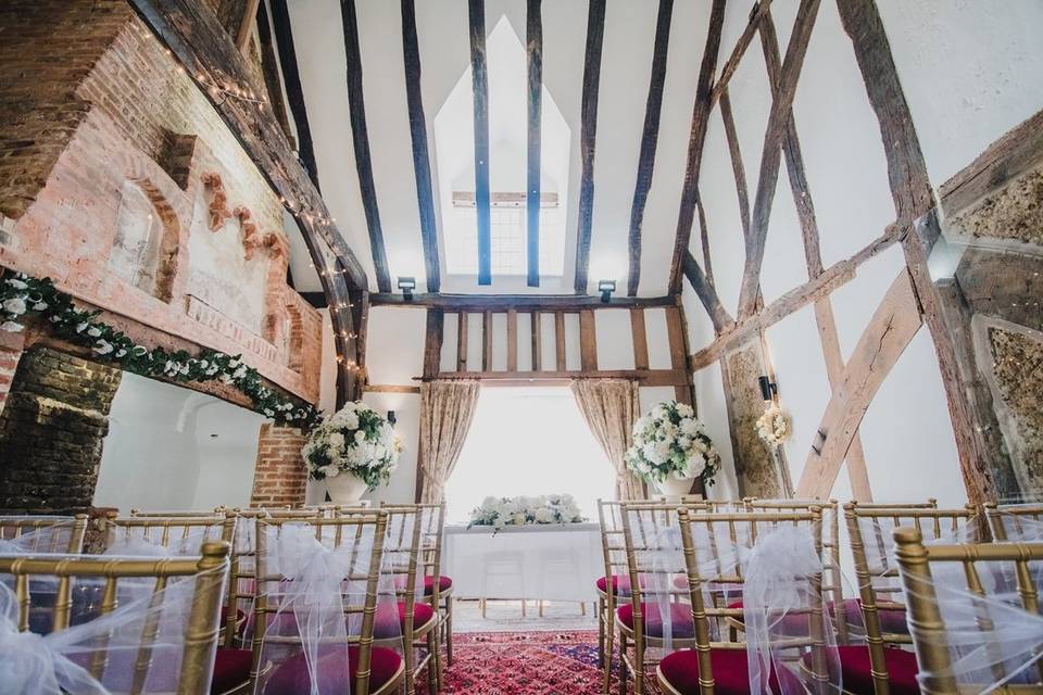 Ceremony Room - Clare Kentish Photography