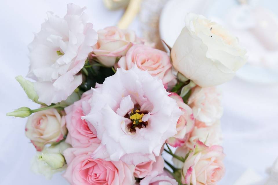 Pink tablescape