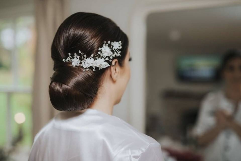 Middleton Lodge elegant low bun