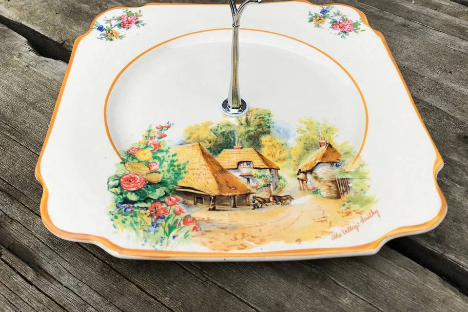 Vintage teacup and saucer
