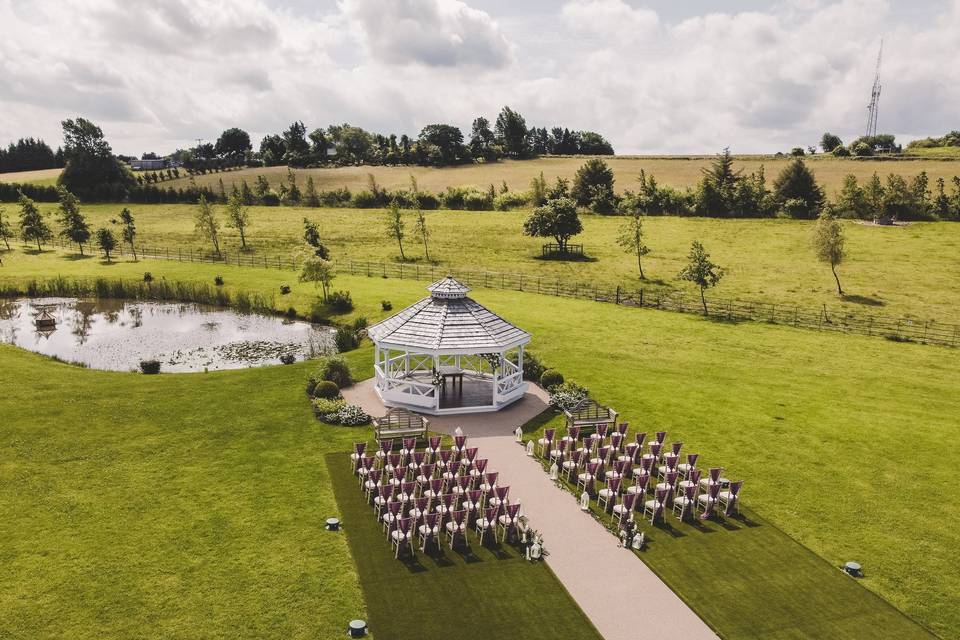 Outdoor ceremony