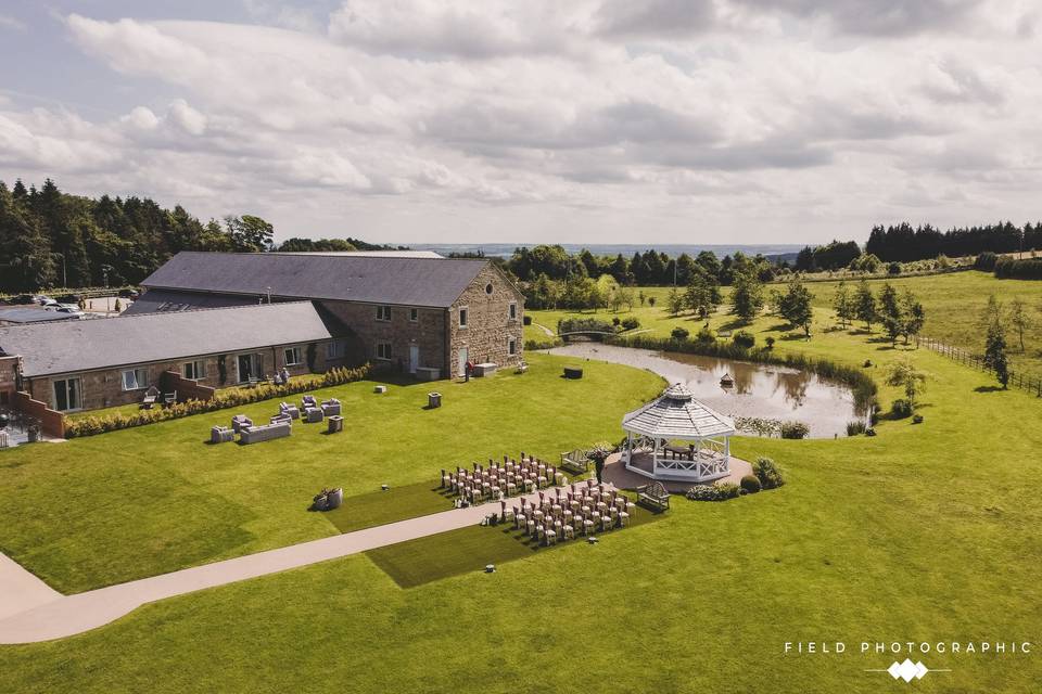 Outdoor ceremony