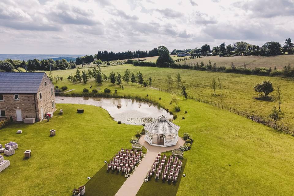 Outdoor ceremony