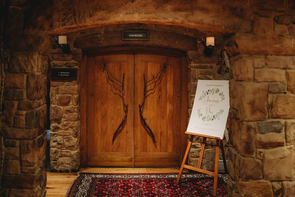 Oak Room Entrance