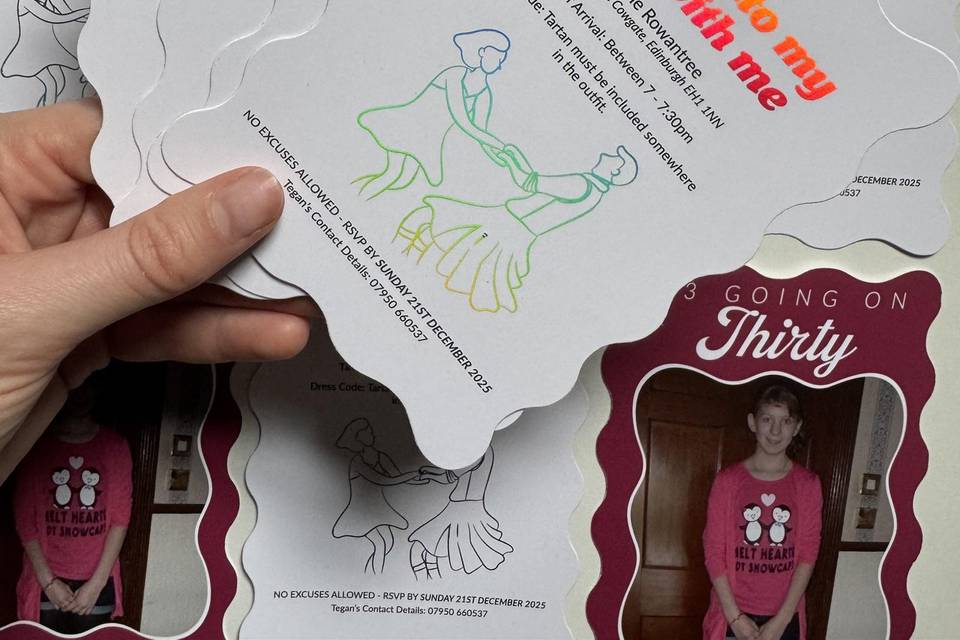 Birthday Invites