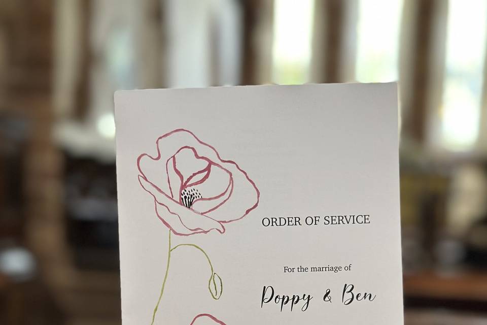Order of Service