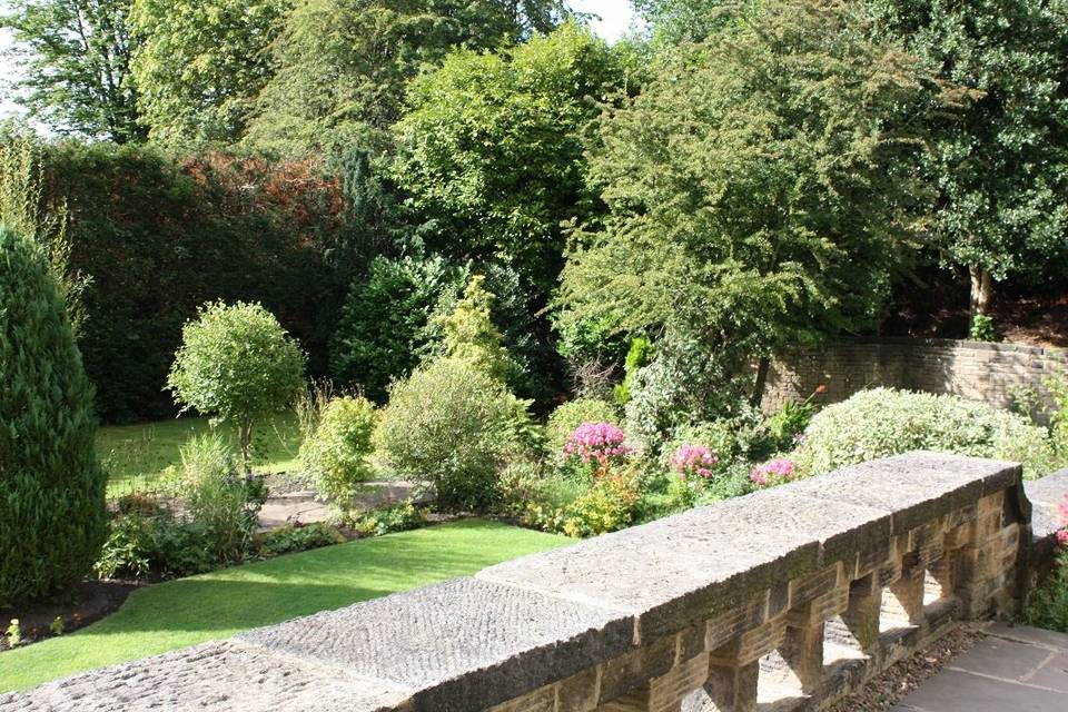 Gardens from Terrace