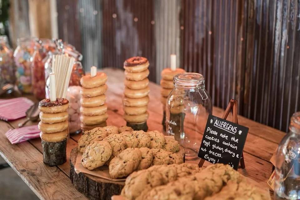 Dessert table