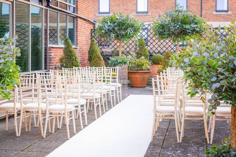 Alfresco Wedding