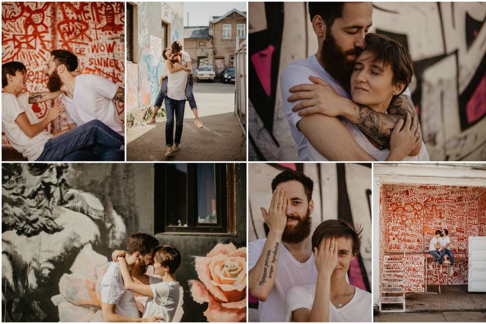 Love story in Riga