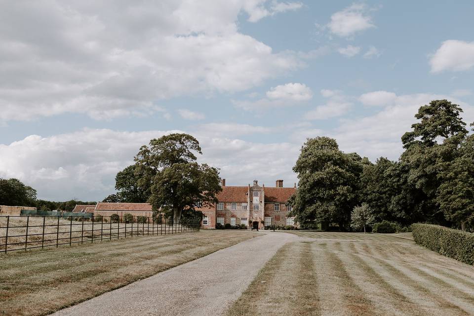 Hall Front View from Drive