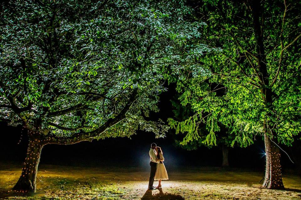 Barrington Grounds at Night