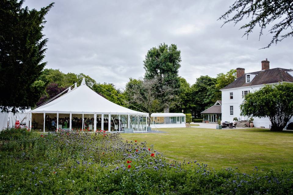 Barrington House and Marquee