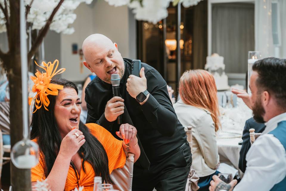 Sing along waiters