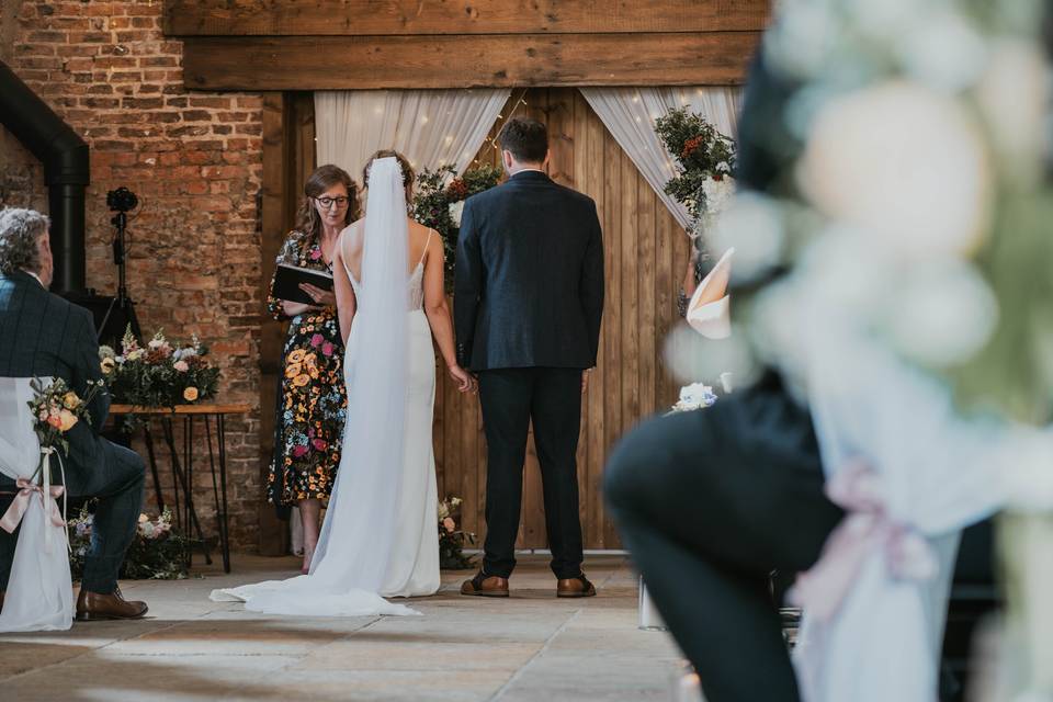 Exchanging vows